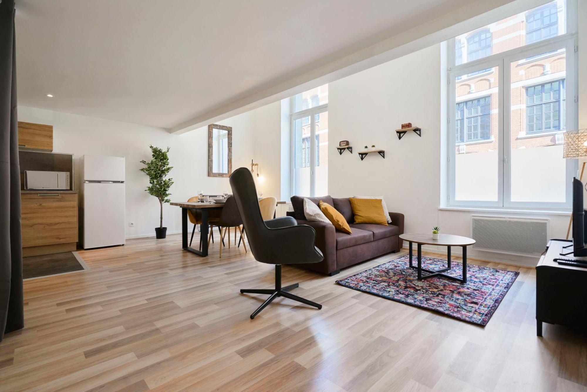 Apartamento Locationstourcoing - Le Loft Exterior foto