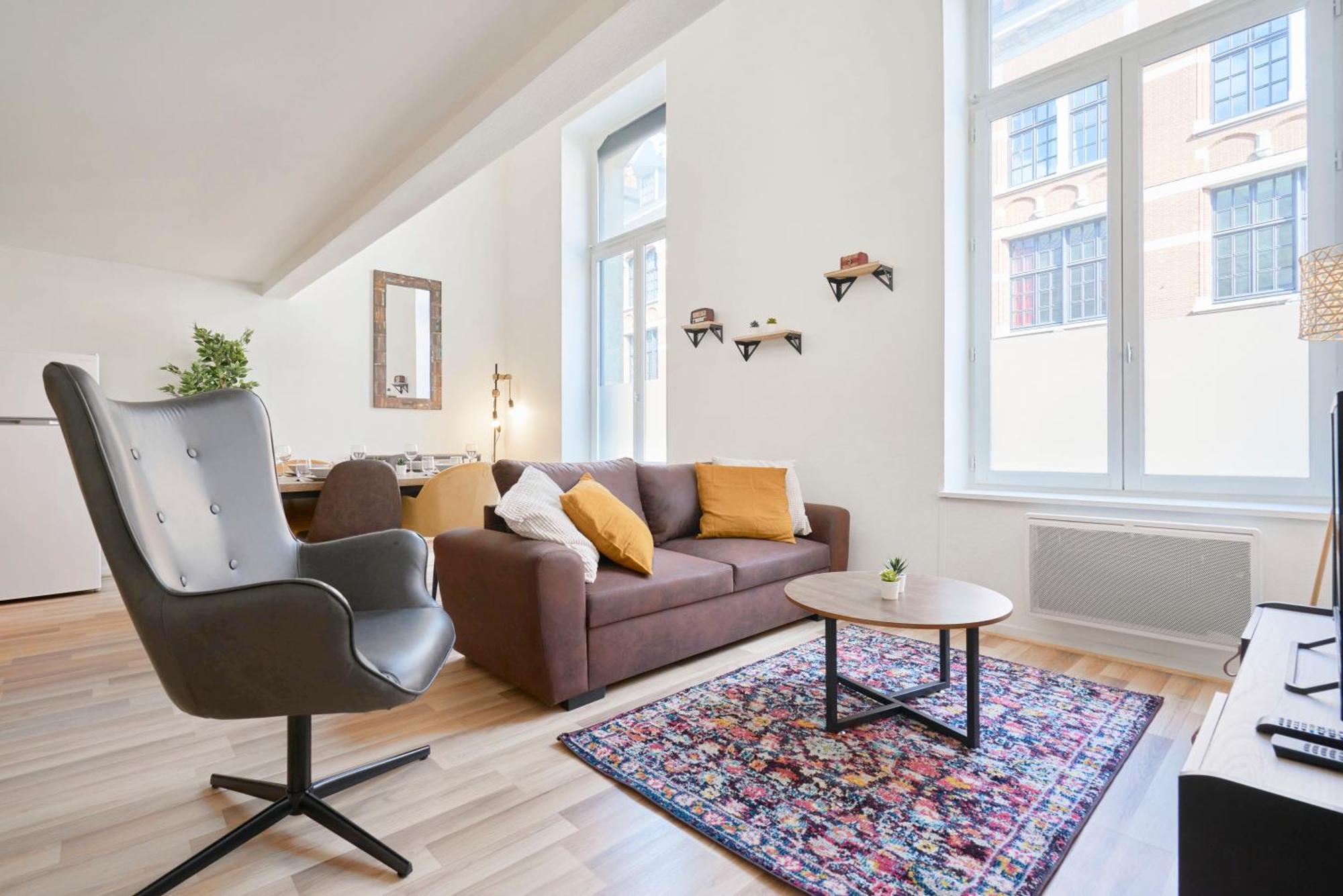 Apartamento Locationstourcoing - Le Loft Exterior foto